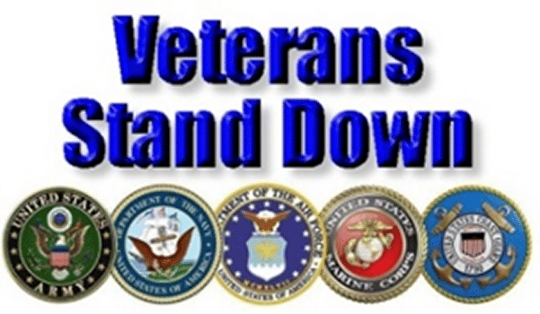 Veterans Stand Down Logo.