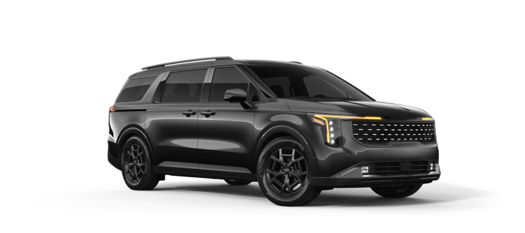 Black 2025 Kia Carnival SUV Vehicle